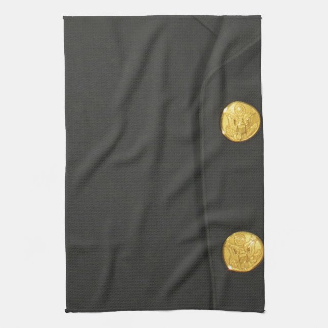 RMY Clase A Vestido uniforme Cocina verde Toalla d (Vertical)