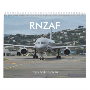RNZAF - Calendario de ZK-ARJ (medio, mes de 2