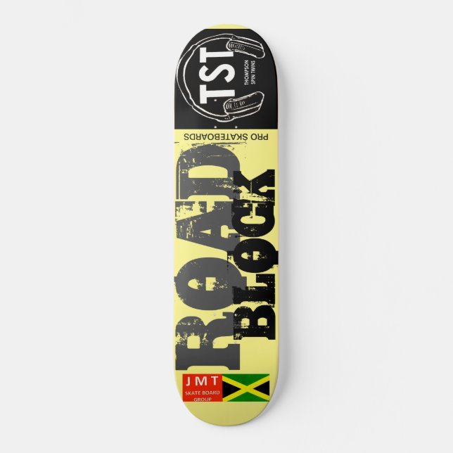 ROAD BLOCK SKATEBOARDS / JMT EE. UU. (Anverso)