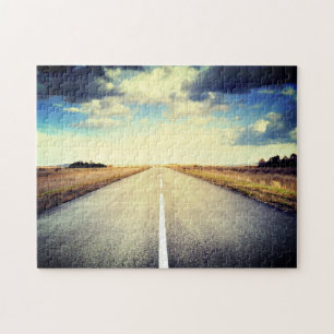 Road Jigsaw Puzzle Morning