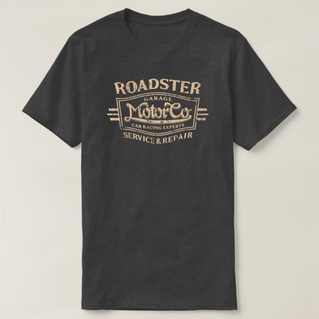 ROADSTER MOTOR CO. Camiseta (Diseño del anverso)