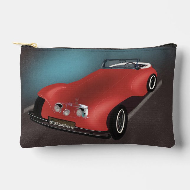Roadster Rojo Pequeño Bolsa (Anverso)