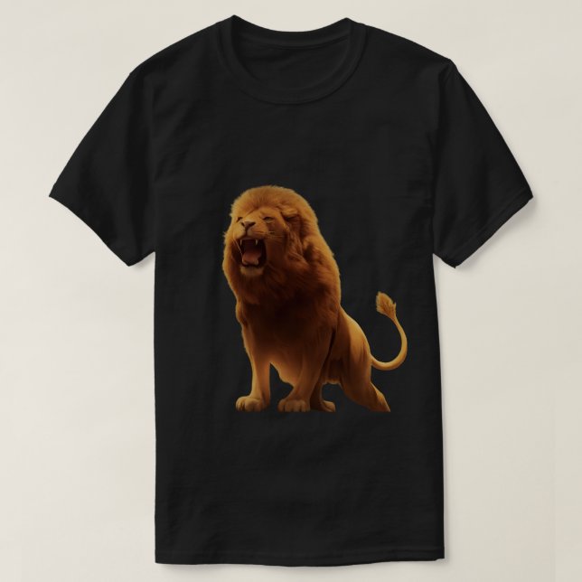 Roar del Rey - Audaz León Gráfica Camiseta (Diseño del anverso)
