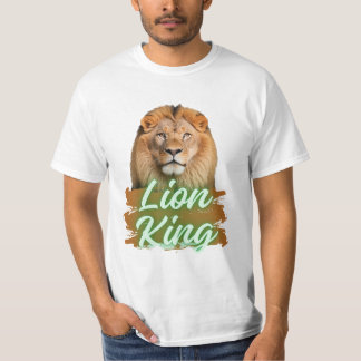 Roar en estilo con camiseta impresa del Rey León
