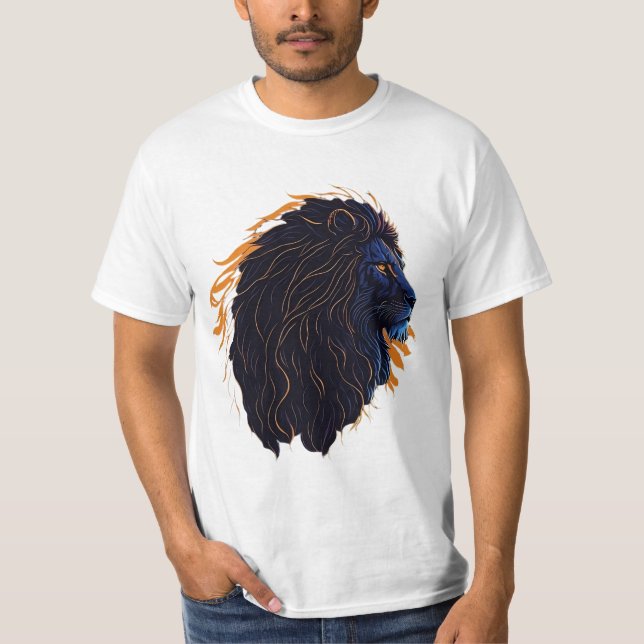 Roar en estilo: diseño de camisetas con vectores d (Anverso)