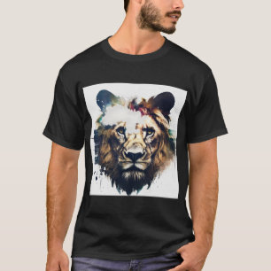 Roar en estilo: Majestuoso tigre imprimen camiseta