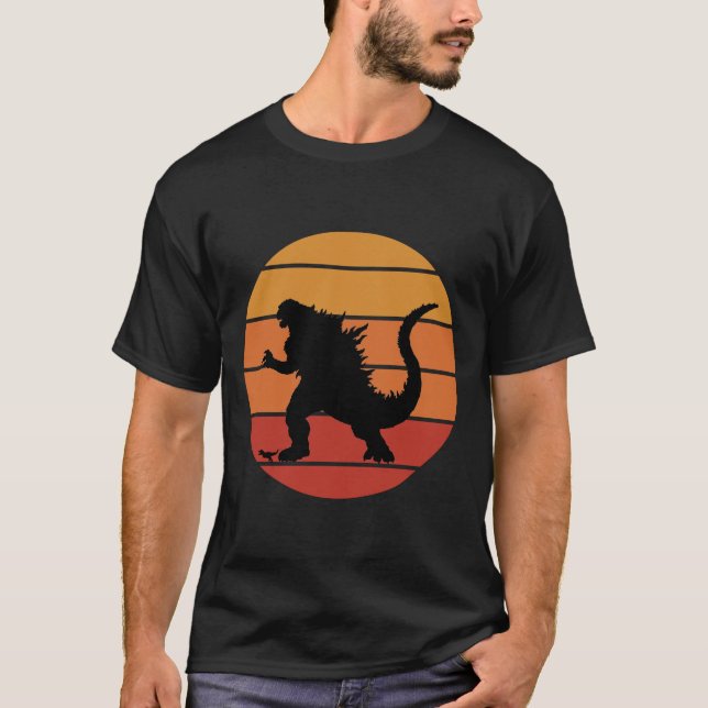 Roar retro: la camiseta de Godzilla vintage (Anverso)