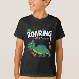 Roaring In Birthday Kids camiseta Guay