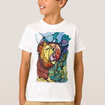 Roaring Lion en la camiseta de Boy