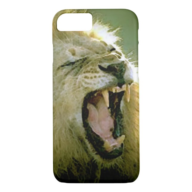 Roaring Lion iPhone 7 Funda (Reverso)