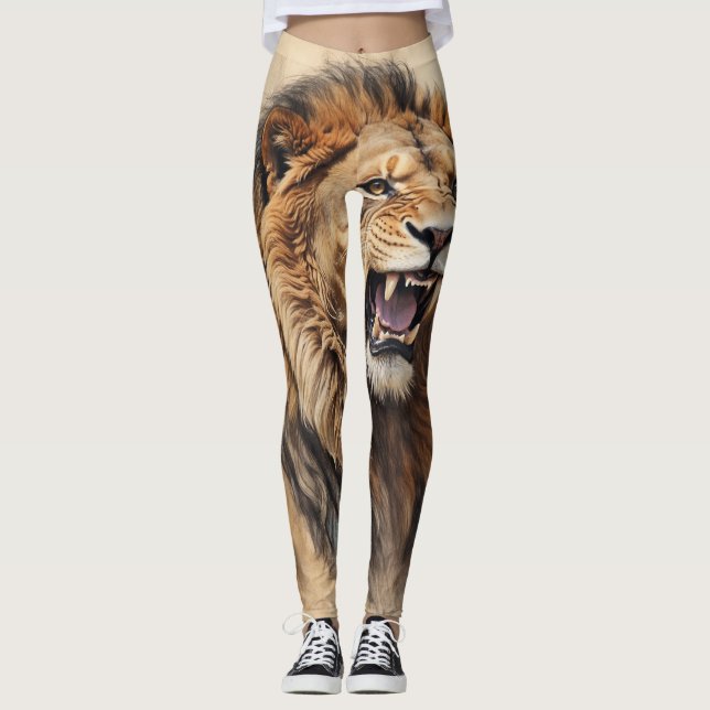 Roaring Lion Majesty Leggings (Anverso)