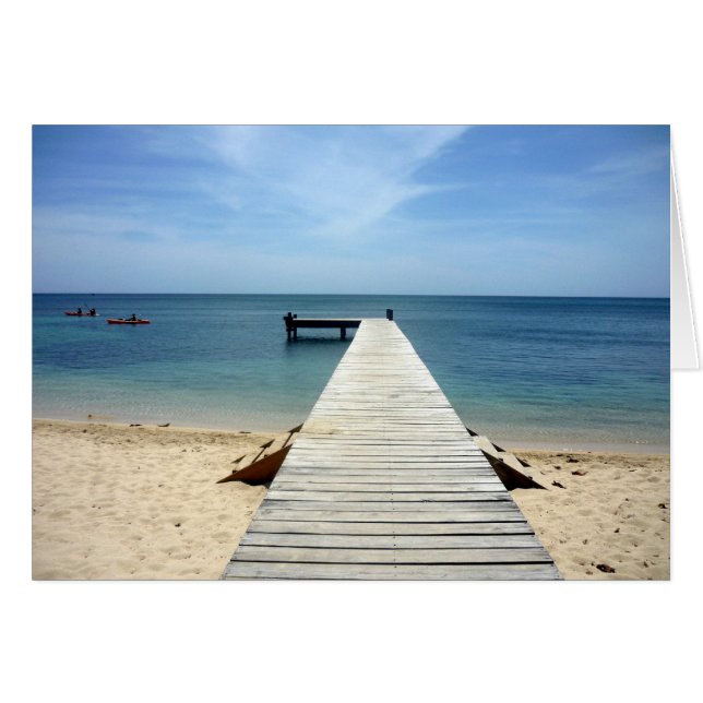 roatán pier (Anverso (Horizontal))