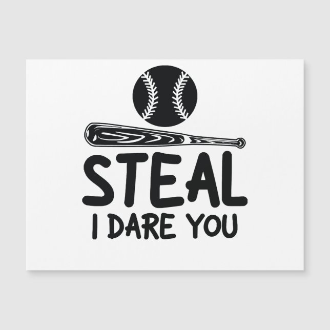 Roba me atrevo a ti - Funny Béisbol Softball Lover (Anverso)