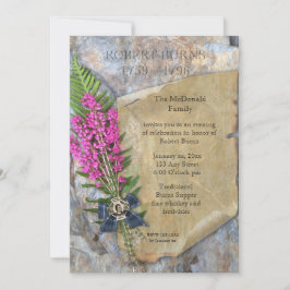 Robbie Burns Invitación rusa