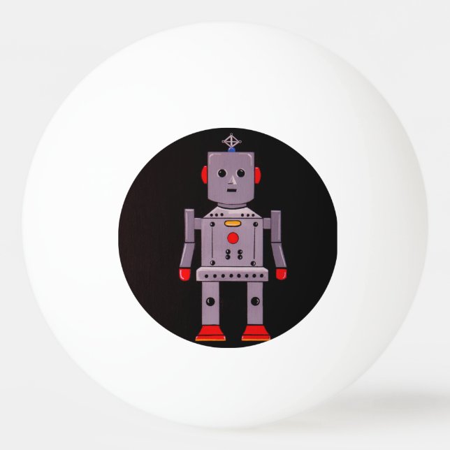 Robby el Robot Bola de Ping Pong (Anverso)