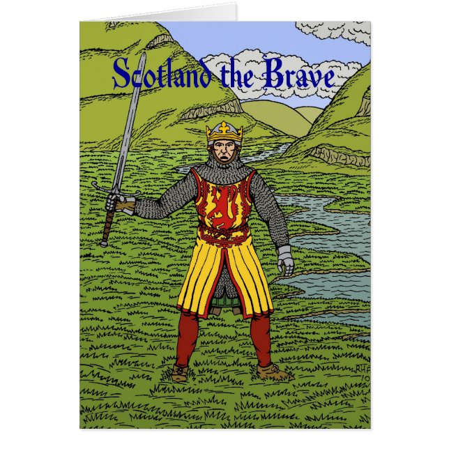 Robert el Bruce Scotland the Brave (Frente)