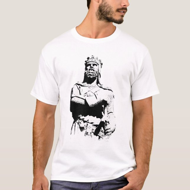 Robert la camiseta personalizable de Bruce Plain (Anverso)
