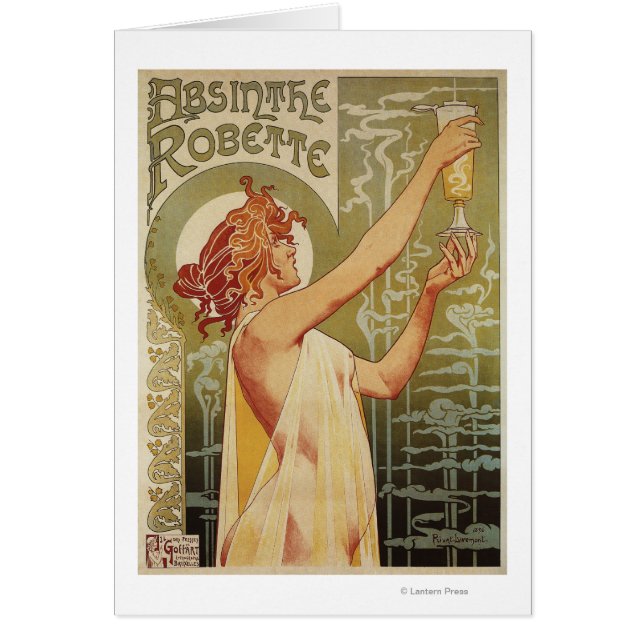 Robette Absinthe Advertisement Poster (Frente)