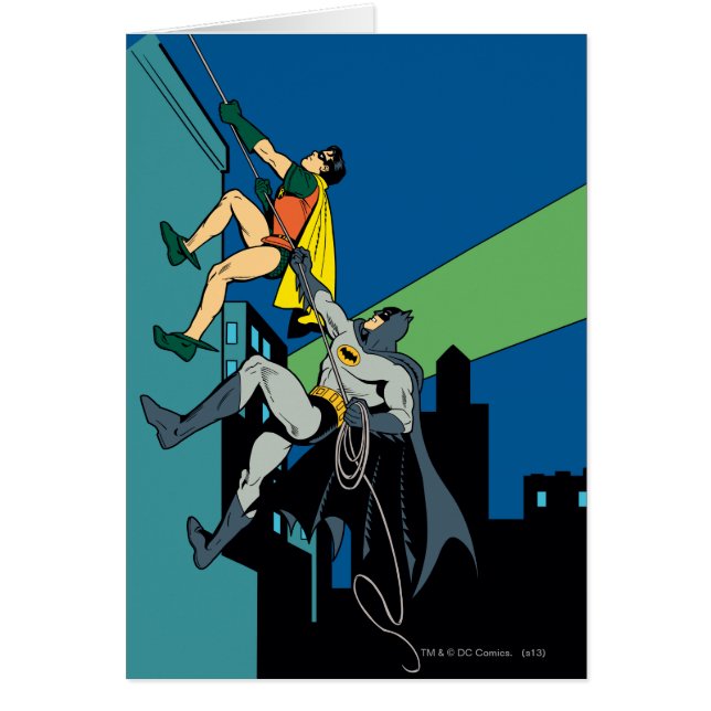 Robin And Batman Climb (Frente)