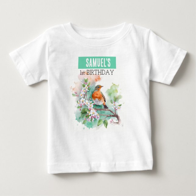 Robin de la primavera de Vibes - camiseta de prime (Anverso)