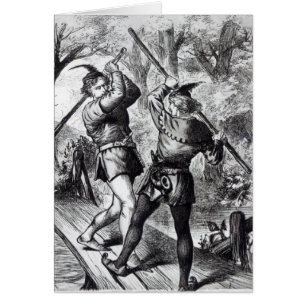 Robin Hood y pequeño Juan