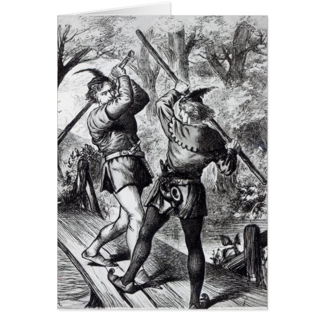 Robin Hood y pequeño Juan (Frente)