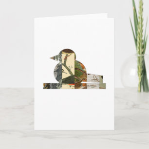Robin — Tarjeta de Felicitación Mosaico