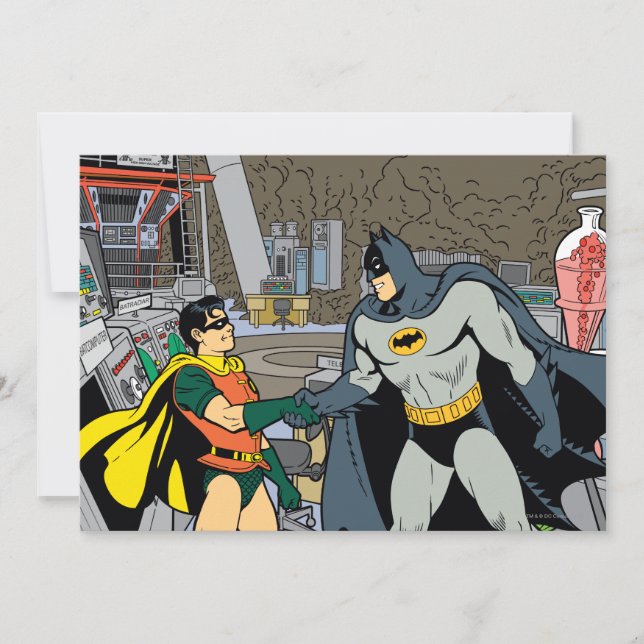 Robin Y Batman Handshake (Anverso)