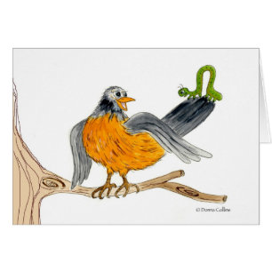 Robin y Green Inch Worm