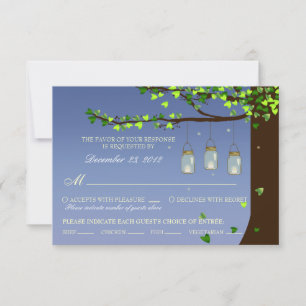 Roble RSVP (opciones de las luciérnagas del tarro