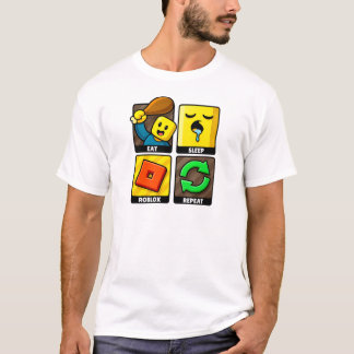 Roblox Come Dormir Repetir Camiseta Divertida Para