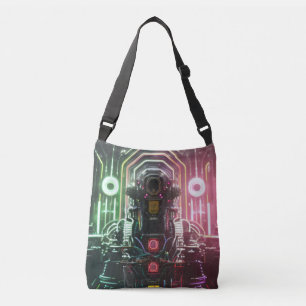 Robot 1 bolso de cuerpo cruzado