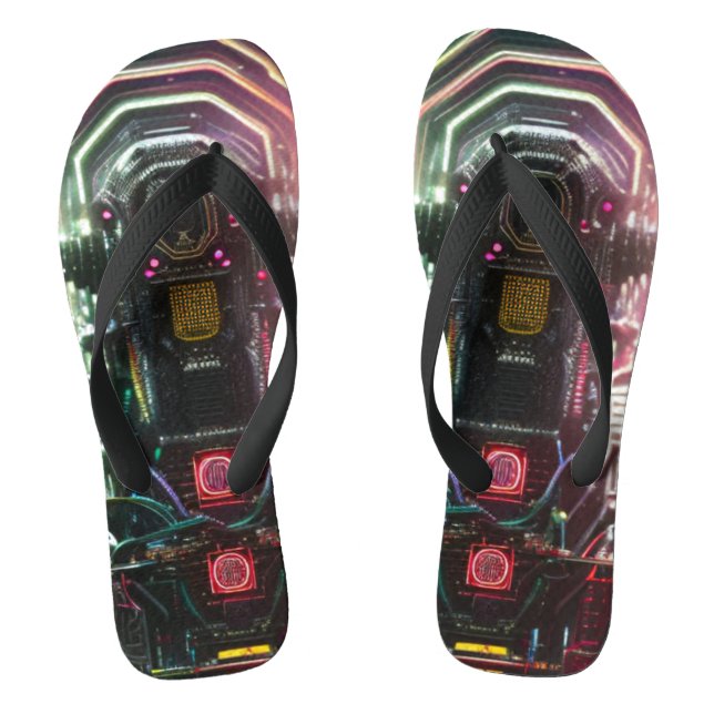 Robot 1 chanclas anchas (Plantilla)