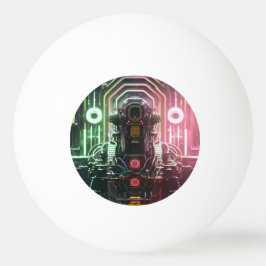 Robot 1 pelota de ping pong de 1 estrella