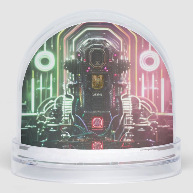 Robot 1 snow globe (Anverso)