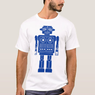 Robot 270620/010 - Camiseta azul y blanca de la ma