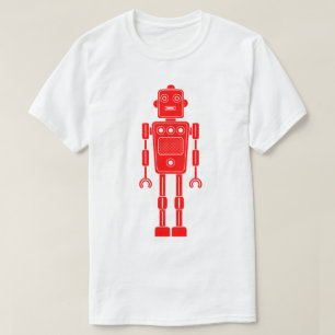 Robot 270620/011 - Camiseta roja y blanca