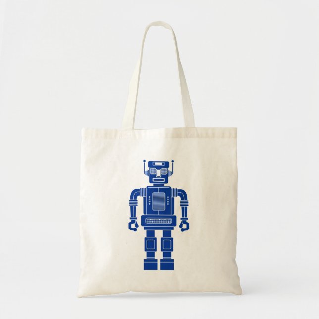 Robot 270620/04 - Bolsa azul y blanca de la marea (Frente)