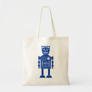 Robot 270620/06 - Bolsa de mano azul marino y blan