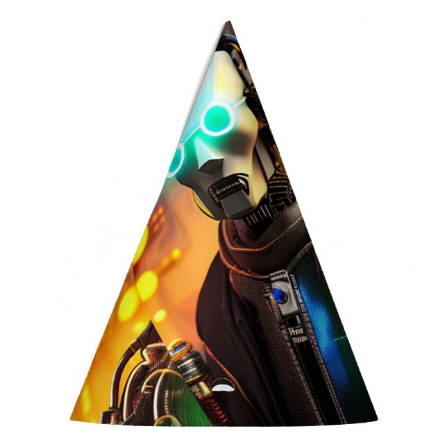 Robot 2 gorras fiestas (Izquierda)