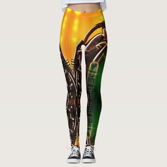 Robot 2 leggings (Anverso)