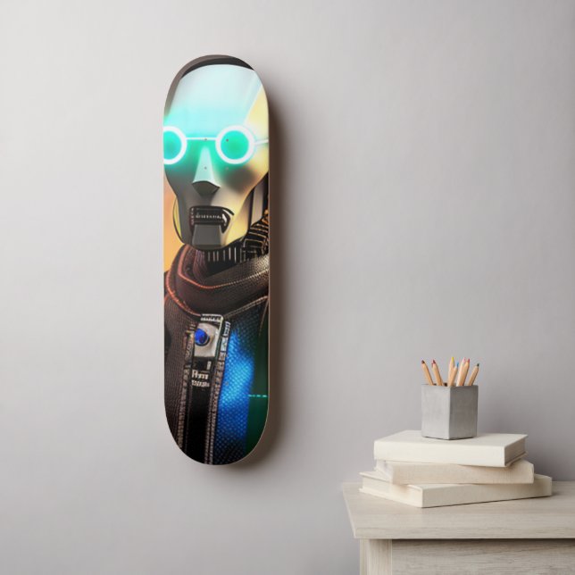 Robot 2 skateboard (Arte de la pared)