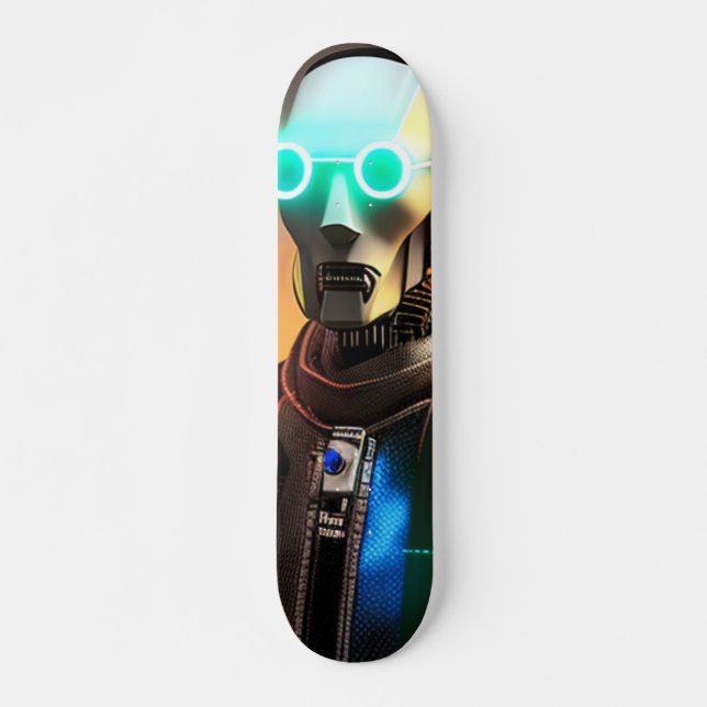 Robot 2 skateboard (Anverso )