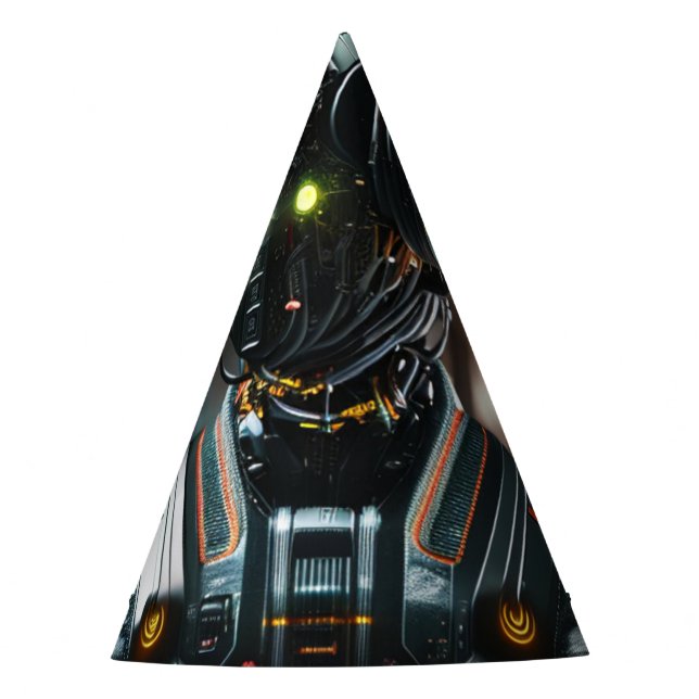 Robot 3 gorras fiestas (Anverso)