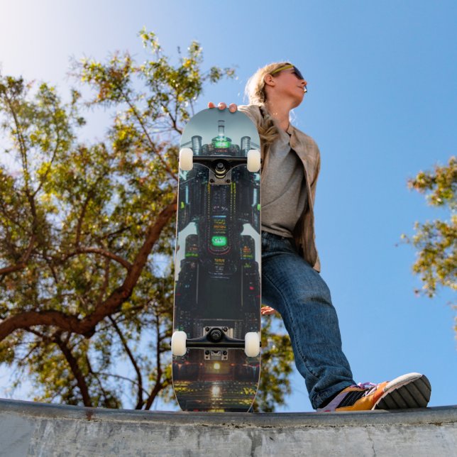 Robot 4 skateboard (Exterior 1)