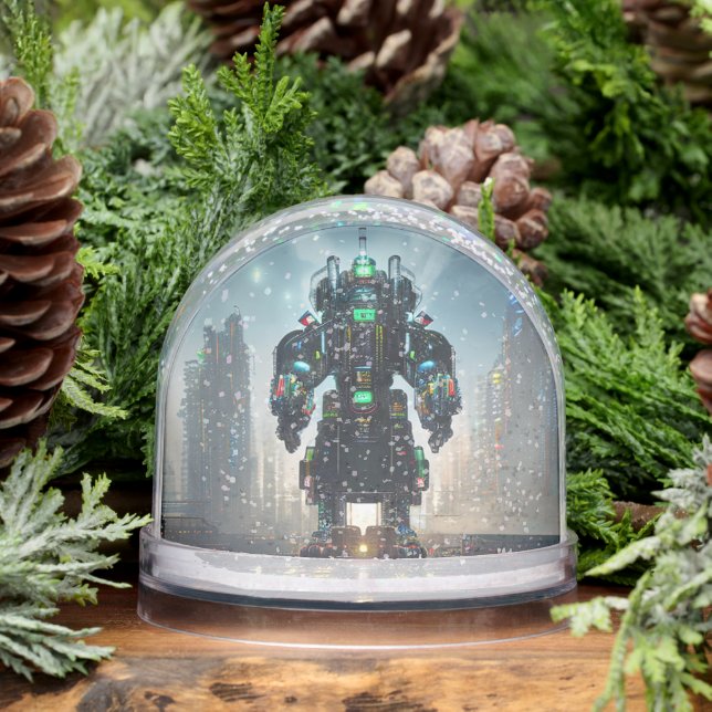 Robot 4 snow globe (Invierno)