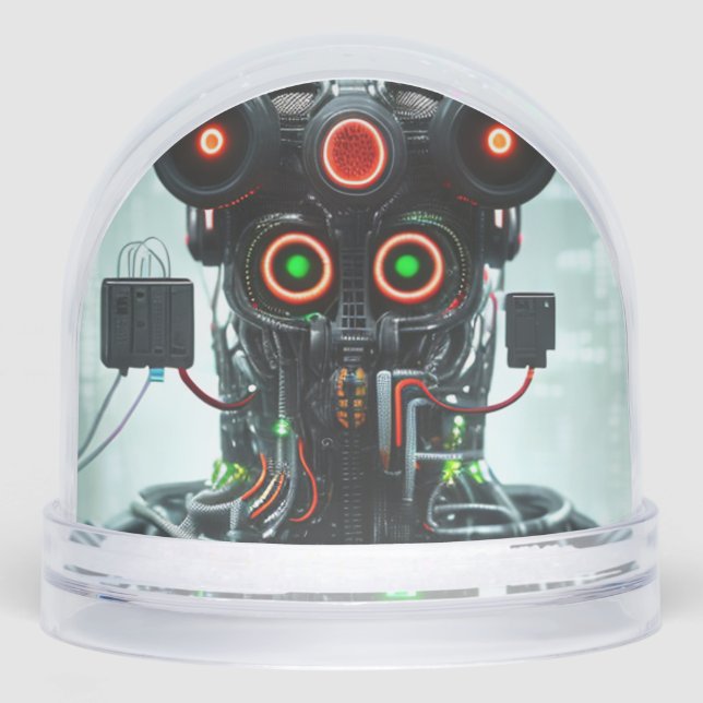 Robot 5 snow globe (Anverso)