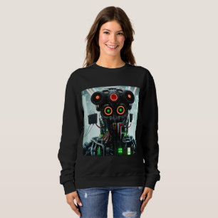 Robot 5 sudaderas negras