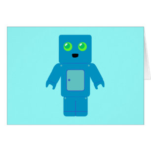 Robot azul