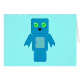 Robot azul